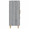 vidaXL Senkki harmaa Sonoma 69,5x34x90 cm tekninen puu
