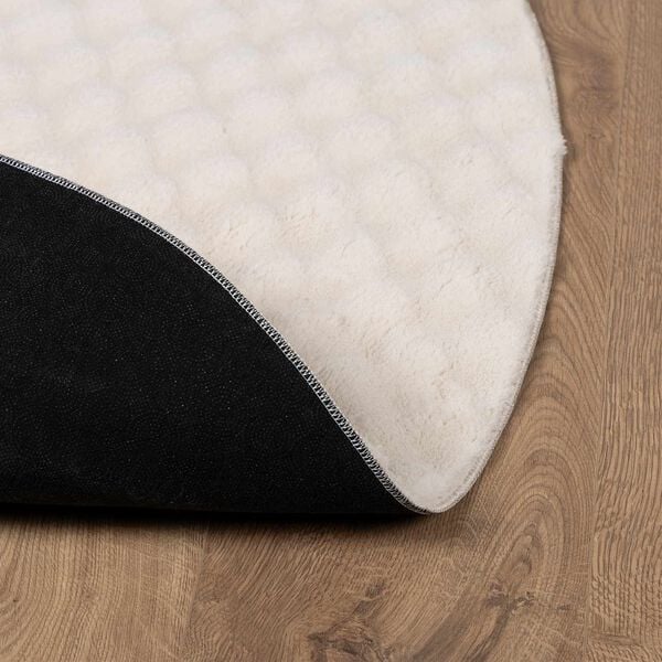 vidaXL Alue matot Py&ouml;re&auml; Beige &Oslash; 120 CM