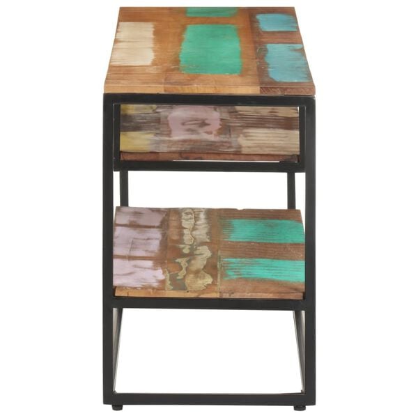 vidaXL TV-taso 130x30x45 cm kierr&auml;tetty t&auml;yspuu