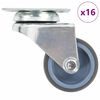 vidaXL 16 kpl kaksoispy&ouml;r&auml;iset k&auml;&auml;ntyv&auml;t py&ouml;r&auml;t 50 mm