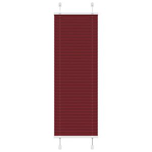 vidaXL laskostettu blind Bordeaux Red 40x150 cm Kankaan leveys