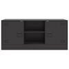vidaXL TV-taso musta 99x39x44 cm teräs