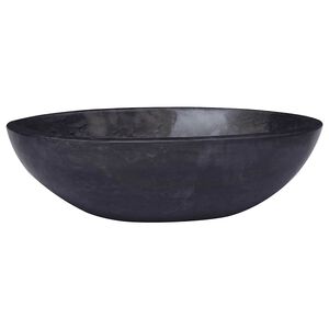 vidaXL Pesuallas musta 53x40x15 cm marmori