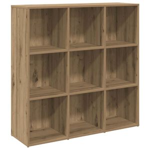 vidaXL Kirjahylly k&auml;sity&ouml;l&auml;inen tammi 98x29x97,5 cm