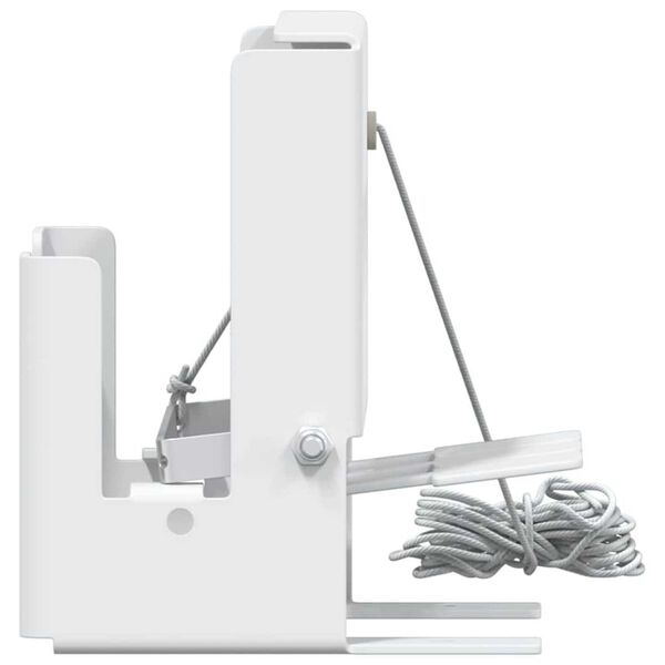 vidaXL Biathlon Knockdown Tavoite Valkoinen 18 x 14,5 x 16 cm Ter&auml;s