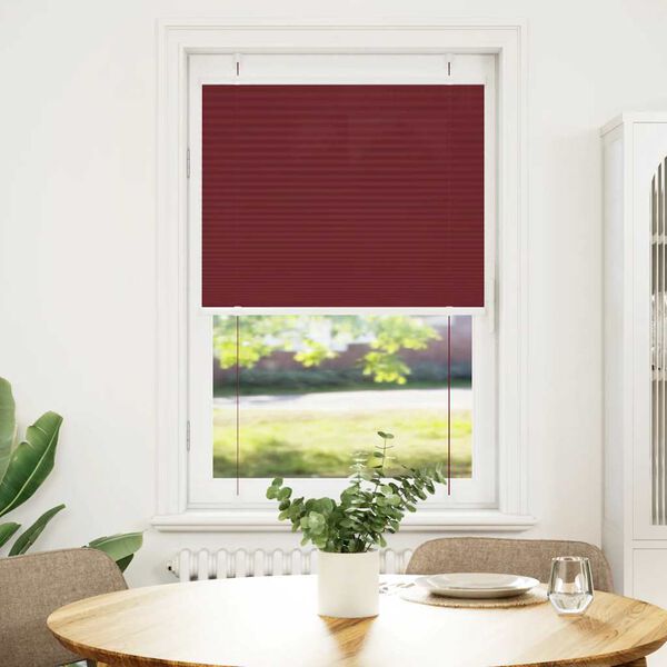 vidaXL laskostettu blind Bordeaux Red 80x150 cm Kankaan leveys