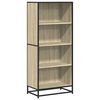 vidaXL Kirjahylly Sonoma-tammi 60x35x139 cm tekninen puu