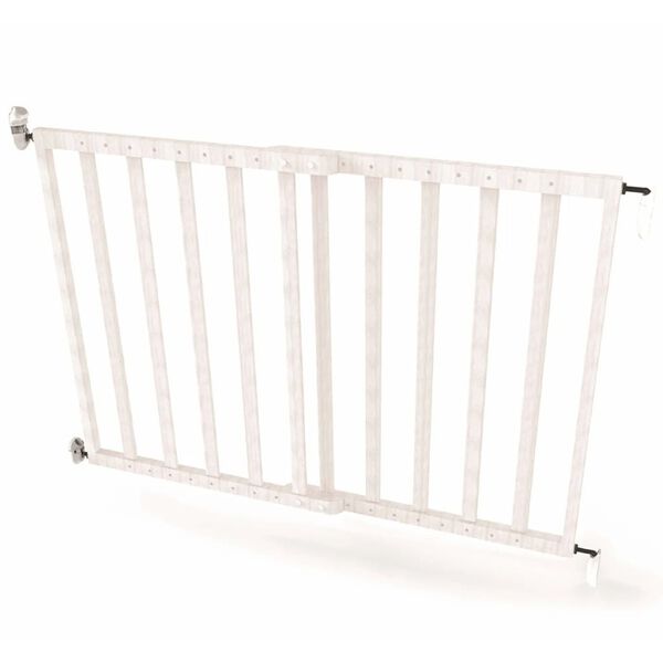 Noma Laajennettava turvaportti 63,5-106 cm puu valkoinen 94153