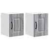 vidaXL Tiskipaneeli Kalmar 2 pcs Harmaa Sonoma 30 x 31 x 40 cm