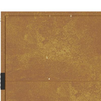vidaXL Puutarhaportti 105x130 cm corten teräs
