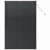 vidaXL Venetsialaiset Verhot Musta 175 x 110 cm Alumiini