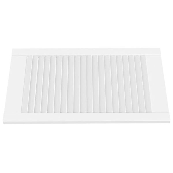 vidaXL Kaapin ovi säleikkömuotoilu valkoinen 69x39,4 cm täysi mänty