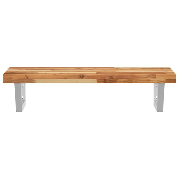 vidaXL Pesuallashylly sein&auml;lle ter&auml;s ja t&auml;ysi akasiapuu