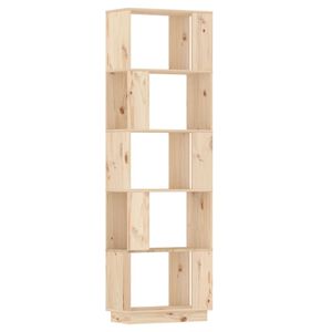 vidaXL Kirjahylly/tilanjakaja 51x25x163,5 cm t&auml;ysi m&auml;nty