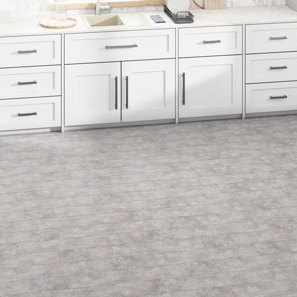 vidaXL Lattialankut 36 pcs Maamainen harmaa 5,02 m&sup2; Polyvinyylikloridi