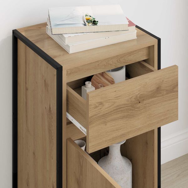 vidaXL Sivup&ouml;yt&auml; Taidekoivu 81 x 36 x 150.5 cm Tekninen puu