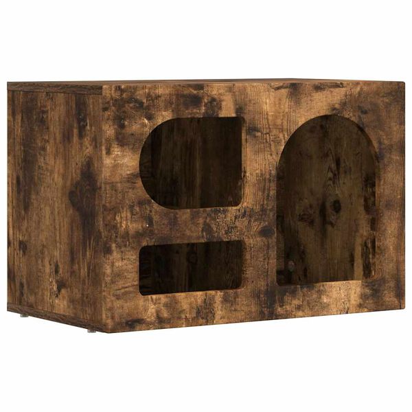 vidaXL TV-kaappi Savup&auml;hkin&auml; 60 x 35 x 40 cm Tekninen puu