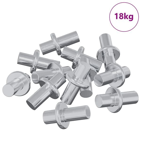 vidaXL Hyllyn Nautinta 4500 pcs Hopea 8,6 x 8,6 x 14,6 mm Ter&auml;s