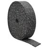 vidaXL Kumin granulaatti rulla Musta 2000 x 12 x 0,6 cm Kumi