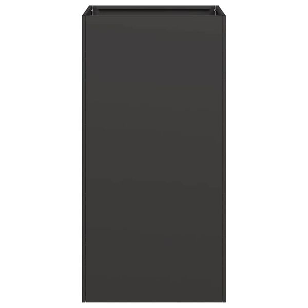 vidaXL kylv&ouml;kone Musta 40x40x80 cm Kylm&auml;valssattu ter&auml;s