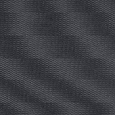 vidaXL Sisäänvedettävä sivumarkiisi musta 180x600 cm