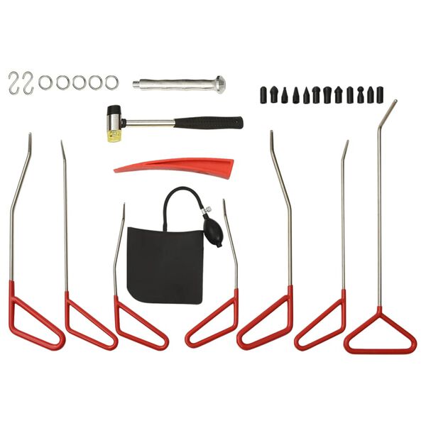 vidaXL 30-osainen Lommojen korjaussarja ruostumaton ter&auml;s