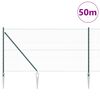 vidaXL Aitalatu Vihre&auml; 50 x 1 m (36 mm verkko) Ter&auml;st&auml; ja PVC:t&auml;