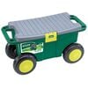 vidaXL Draper Tools Puutarhan ty&ouml;kaluk&auml;rry ja istuin 56x27,2x30,4 cm vihre&auml;