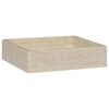 vidaXL Pesuallas kerma 40x40x10 cm marmori