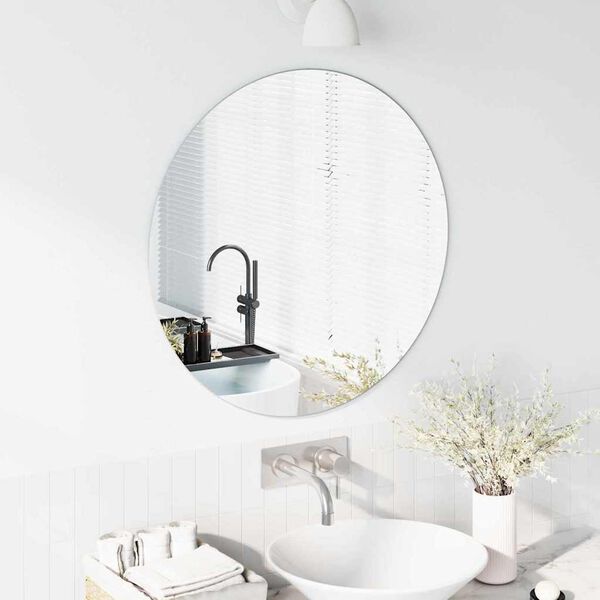 vidaXL Sein&auml;peili Py&ouml;re&auml; &Oslash; 70 cm karkaistu lasi