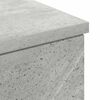 vidaXL Kylpyhuonekaappi laatikon kanssa Betoni Harmaa 30 x 35 x 80 cm