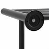 vidaXL Pyyheteline Musta 61 x 23 x 17 cm Ruostumaton ter&auml;s