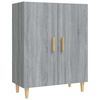 vidaXL Senkki harmaa Sonoma 70x34x90 cm tekninen puu