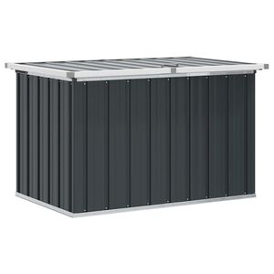 vidaXL Puutarhan varastoarkku antrasiitti 109x67x65 cm