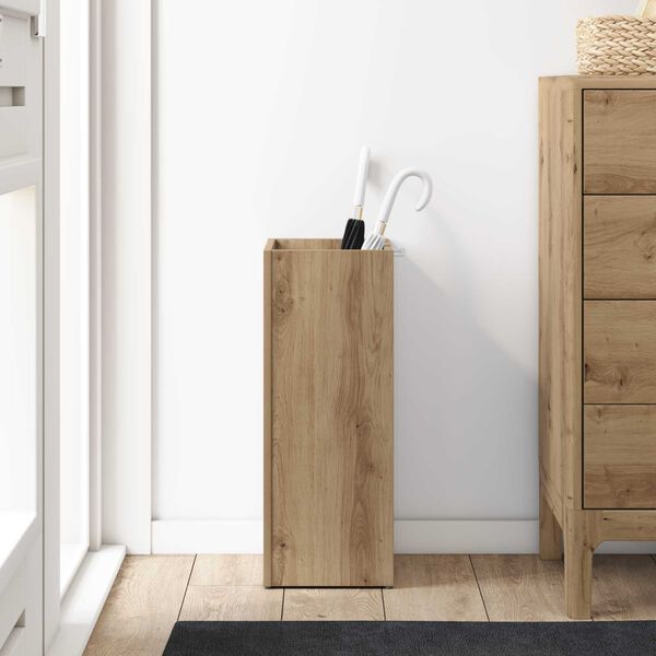 vidaXL Aurinkovarjojalusta Artisan tammi 25 x 24,5 x 64 cm