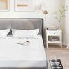 vidaXL Patjansuoja valkoinen 160x200 cm Vedenpit&auml;v&auml;