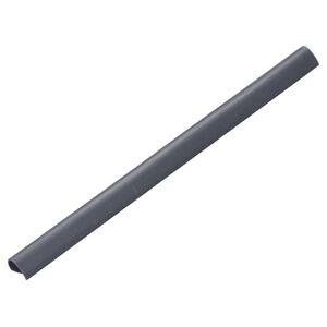 vidaXL 100 kpl aidan kiinnikkeet PVC antrasiitti