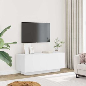 vidaXL TV-taso valkoinen 100x35x40 cm tekninen puu