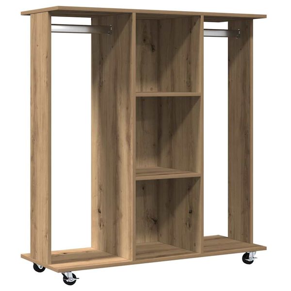 vidaXL Vaatekaappi artesaani tammi 102 x 38 x 110 cm Tekninen puu