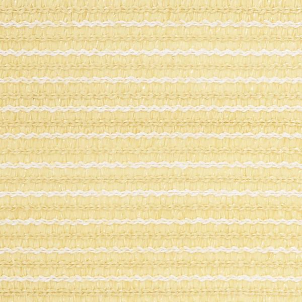vidaXL Parvekkeen suoja beige 120x500 cm HDPE