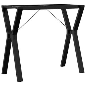 vidaXL Ruokap&ouml;yd&auml;n jalat Y-muoto 80x40x73 cm ter&auml;st&auml;