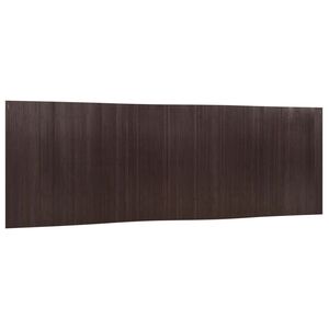 vidaXL Tilanjakaja tummanruskea leveys 600 cm korkeus 165 cm bambu