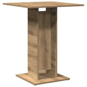 vidaXL Bistrop&ouml;yt&auml; k&auml;sity&ouml;l&auml;inen tammi 60x60x75 cm lastulevy