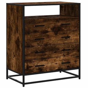 vidaXL Laatikosto savutammi 70x41x83,5 cm tekninen puu