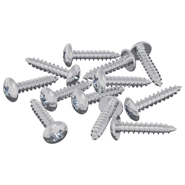 vidaXL Puuruuvit 12 pcs Hopea M3,5 x 20 mm Ter&auml;s