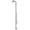vidaXL Puutarhasuihku 225 cm ruostumaton ter&auml;s