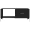 vidaXL Sohvap&ouml;yt&auml; musta 90x50x40 cm tekninen puu