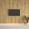 vidaXL Sein&auml;paneelit puutyyli ruskea PVC 2,06 m&sup2;