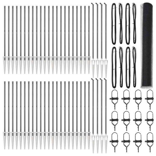 vidaXL Aitalatu Harmaa 100 x 1,4 m (25 mm verkko) Ter&auml;st&auml; ja PVC:t&auml;