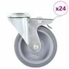 vidaXL Rullapy&ouml;r&auml;t pultinrei&acute;ill&auml; 24 kpl 100 mm